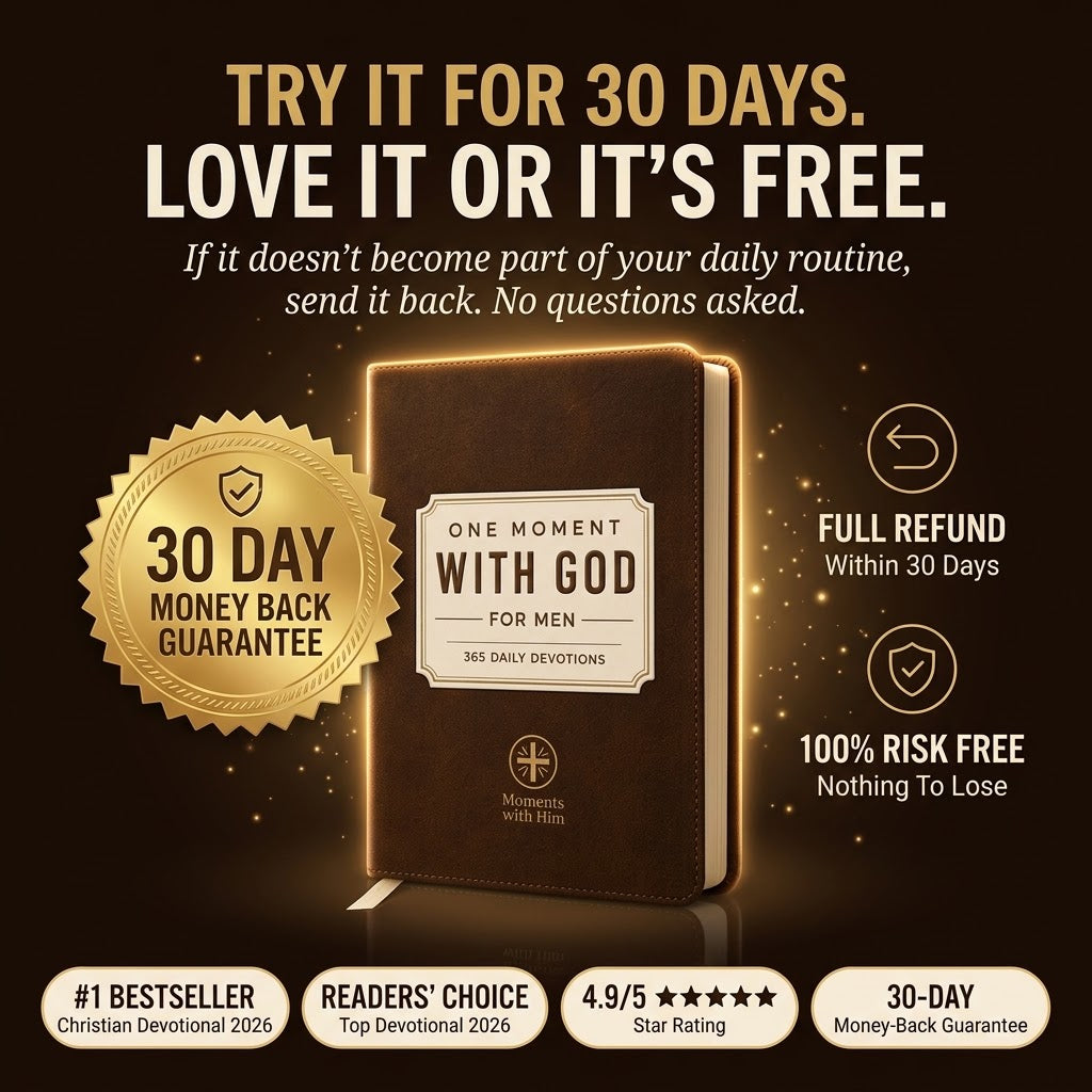 One Moment With God For Men - 365 Daily Devotions