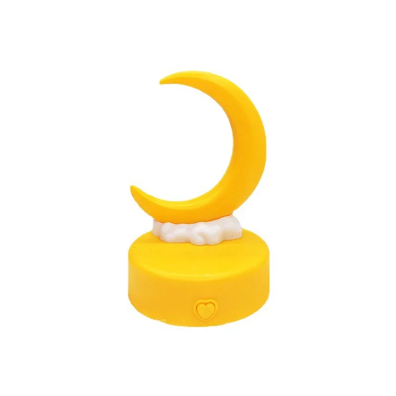 Moon Night Light Bedroom Desk Lamps Decorative Moon Lights DIY Luminous Toy Children Baby Room Bedside Atmosphere Light